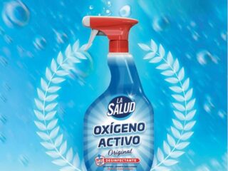 Oxígeno Activo – Nettoyant désinfectant multi-surfaces (sans javel)