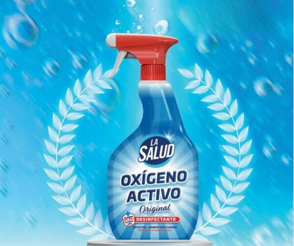 Oxígeno Activo – Nettoyant désinfectant multi-surfaces (sans javel)
