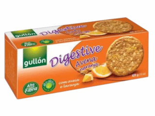 Gullon Biscuit Digestive Avoine et Orange 425g