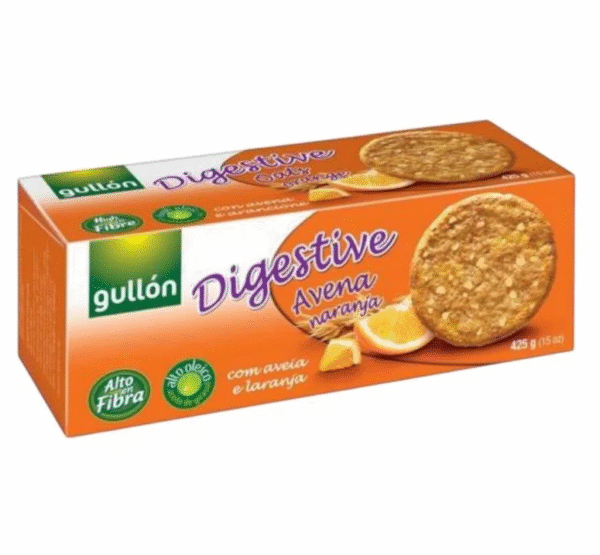 Gullon Biscuit Digestive Avoine et Orange 425g